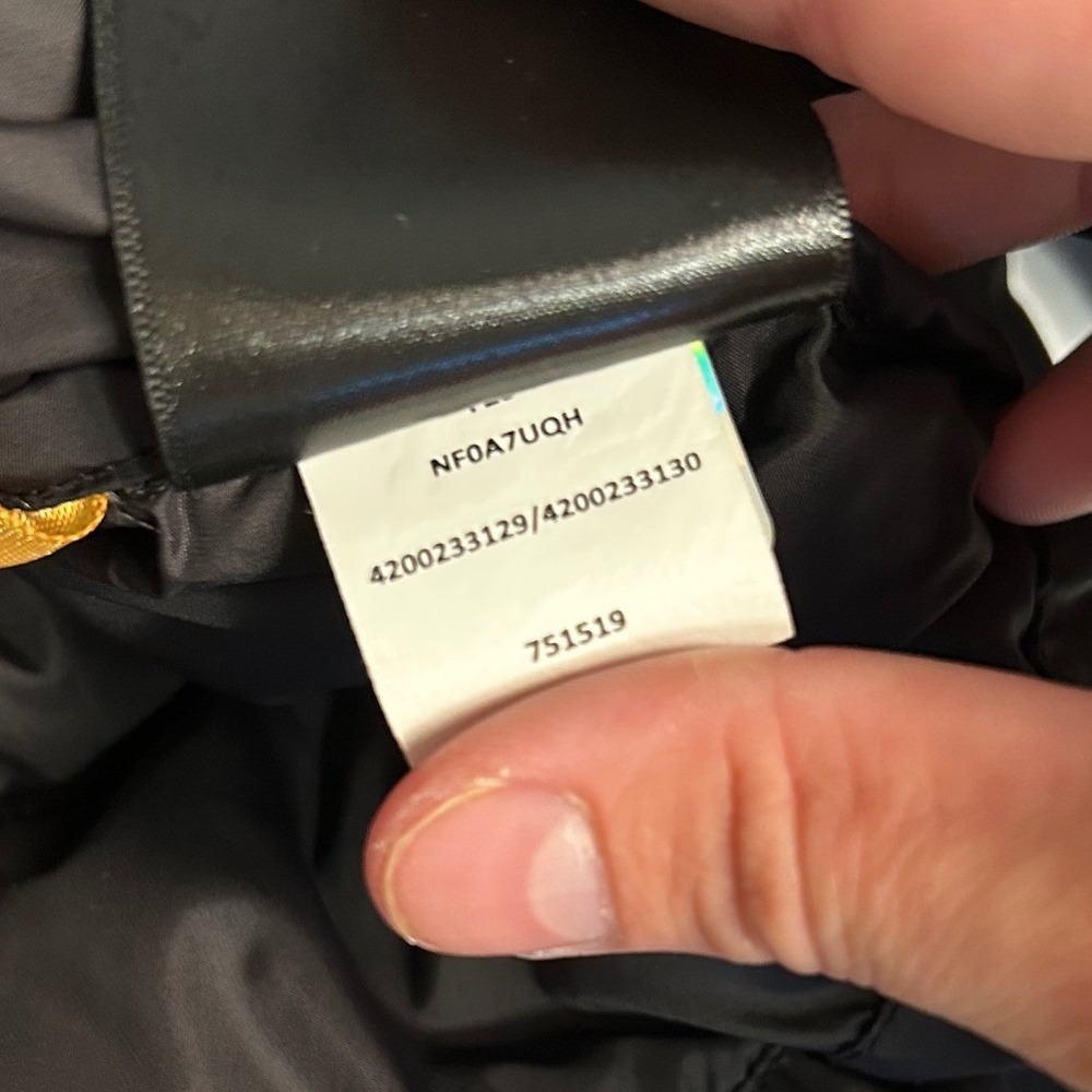 The North Face Womens 600 Fill Down Puffer Jacket Black Hooded NF0A7UQH XS - Picture 5 of 14